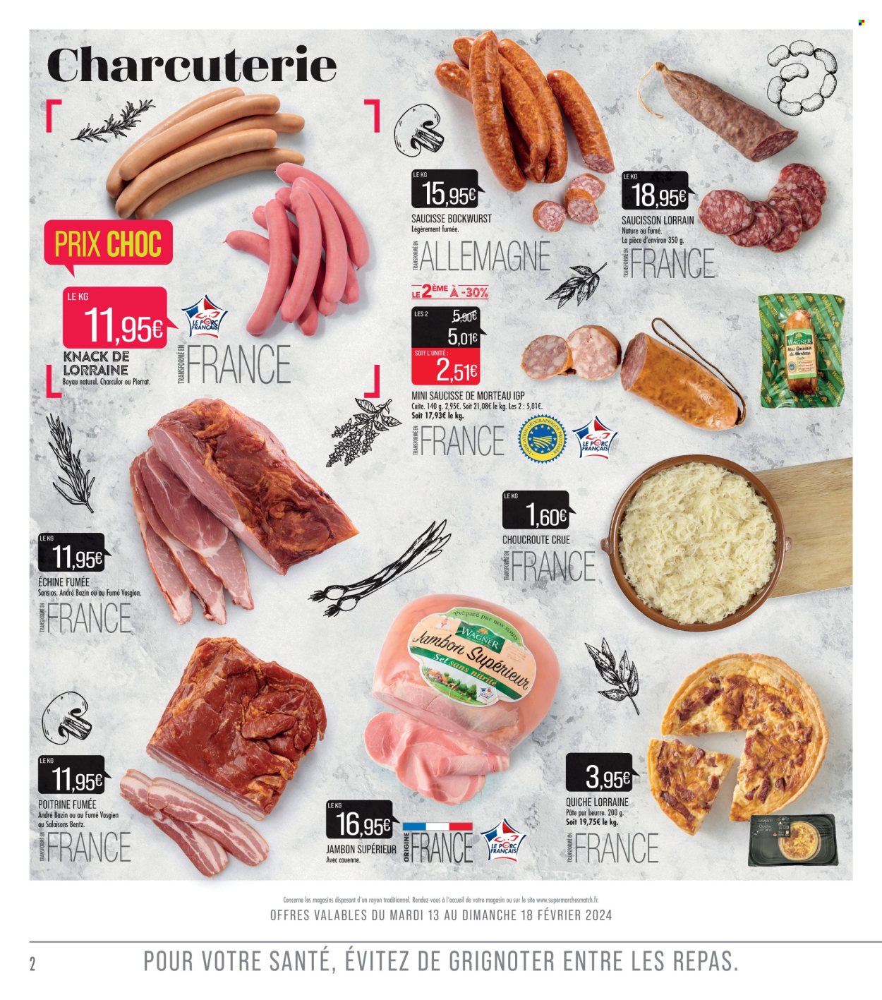 Catalogue Supermarché Match - 13/02/2024 - 25/02/2024. Page 2