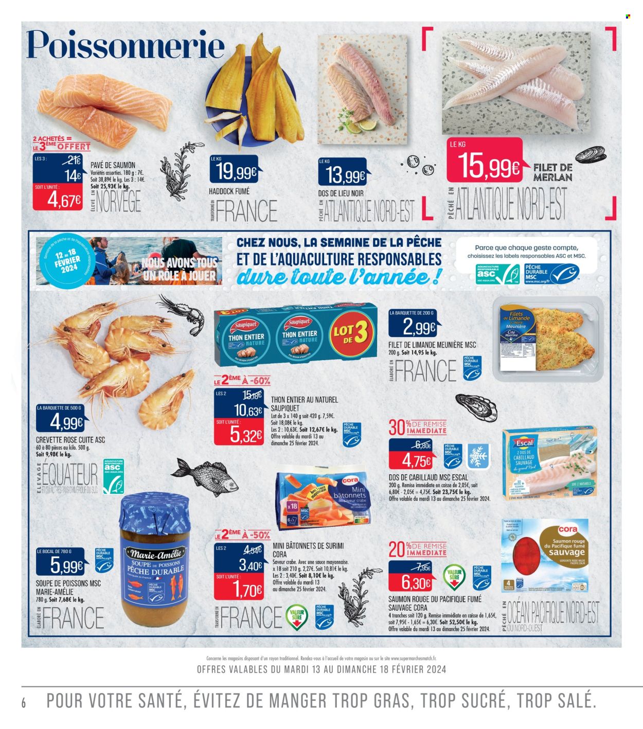 Catalogue Supermarché Match - 13/02/2024 - 25/02/2024. Page 6