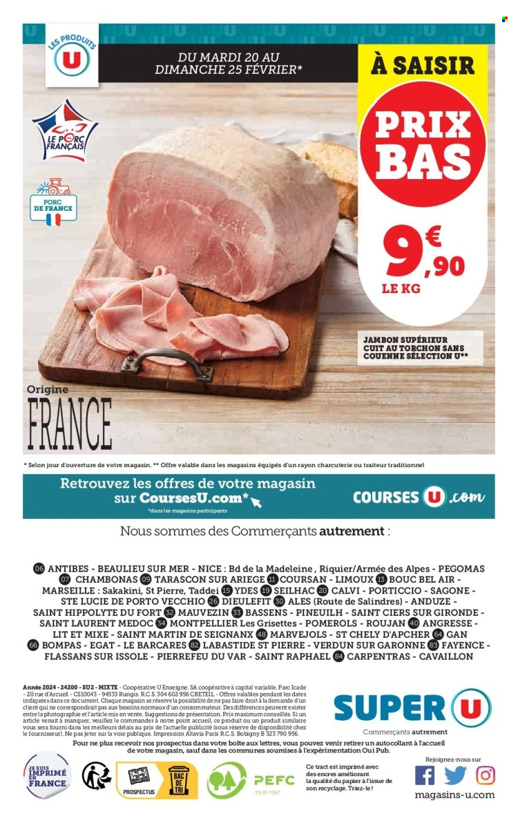 Catalogue SUPER U - 20/02/2024 - 03/03/2024. Page 16