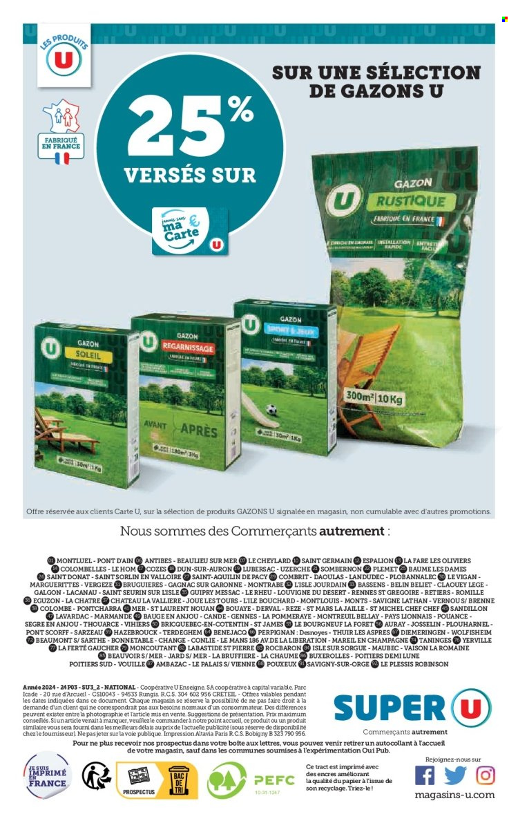 Catalogue SUPER U - 20/02/2024 - 03/03/2024. Page 12