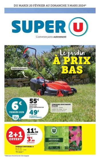 Catalogue SUPER U - 20/02/2024 - 03/03/2024.