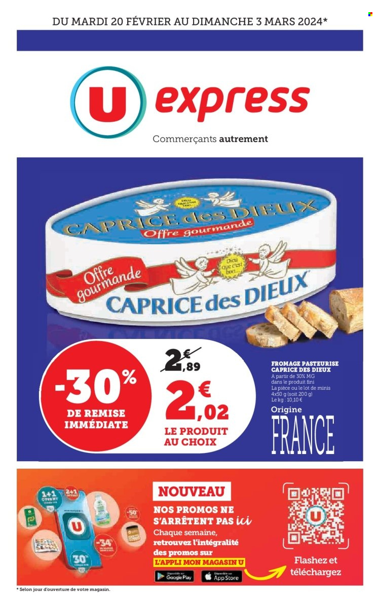 Catalogue U express - 20/02/2024 - 03/03/2024. Page 1