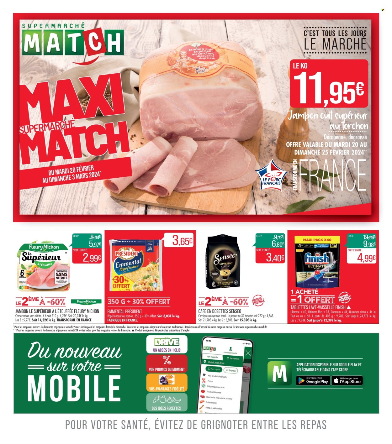 Catalogue Supermarché Match - 20/02/2024 - 03/03/2024. Page 1