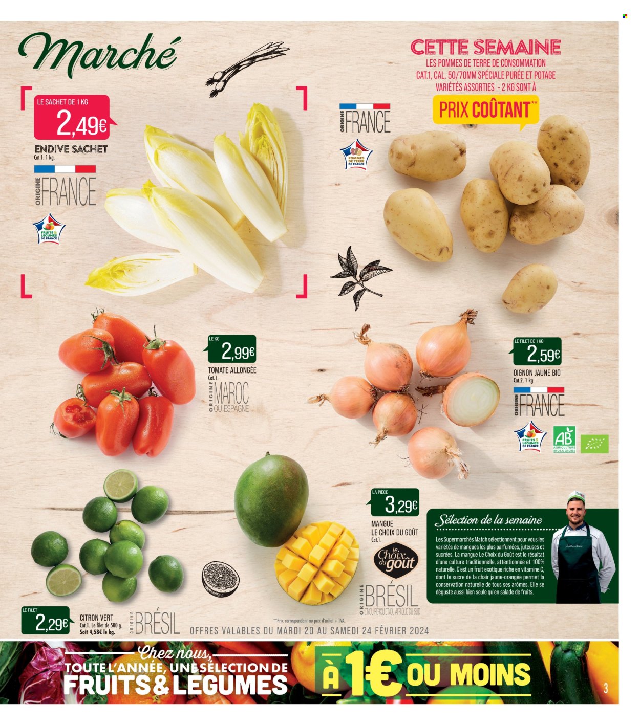Catalogue Supermarché Match - 20/02/2024 - 03/03/2024. Page 3