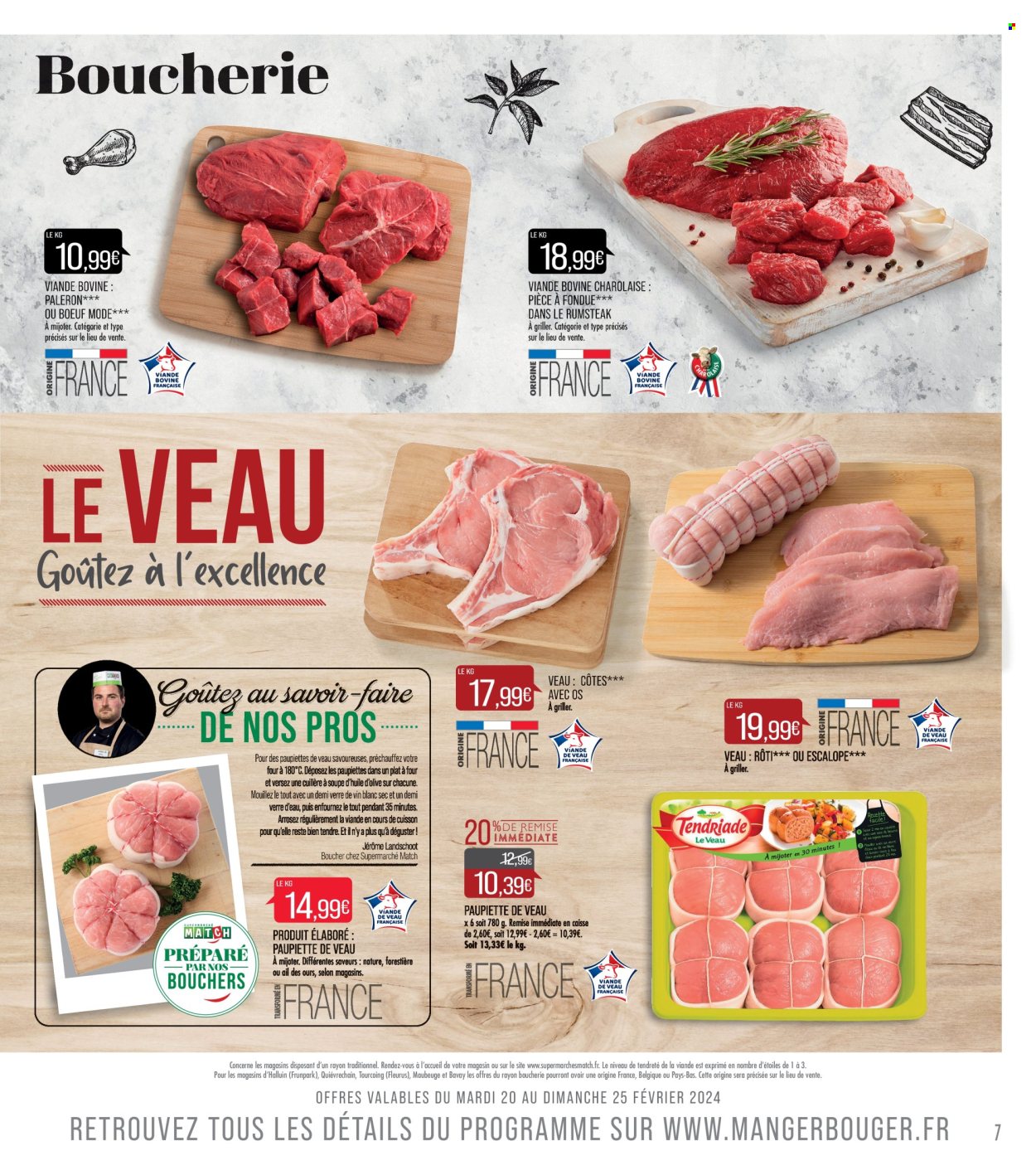 Catalogue Supermarché Match - 20/02/2024 - 03/03/2024. Page 7