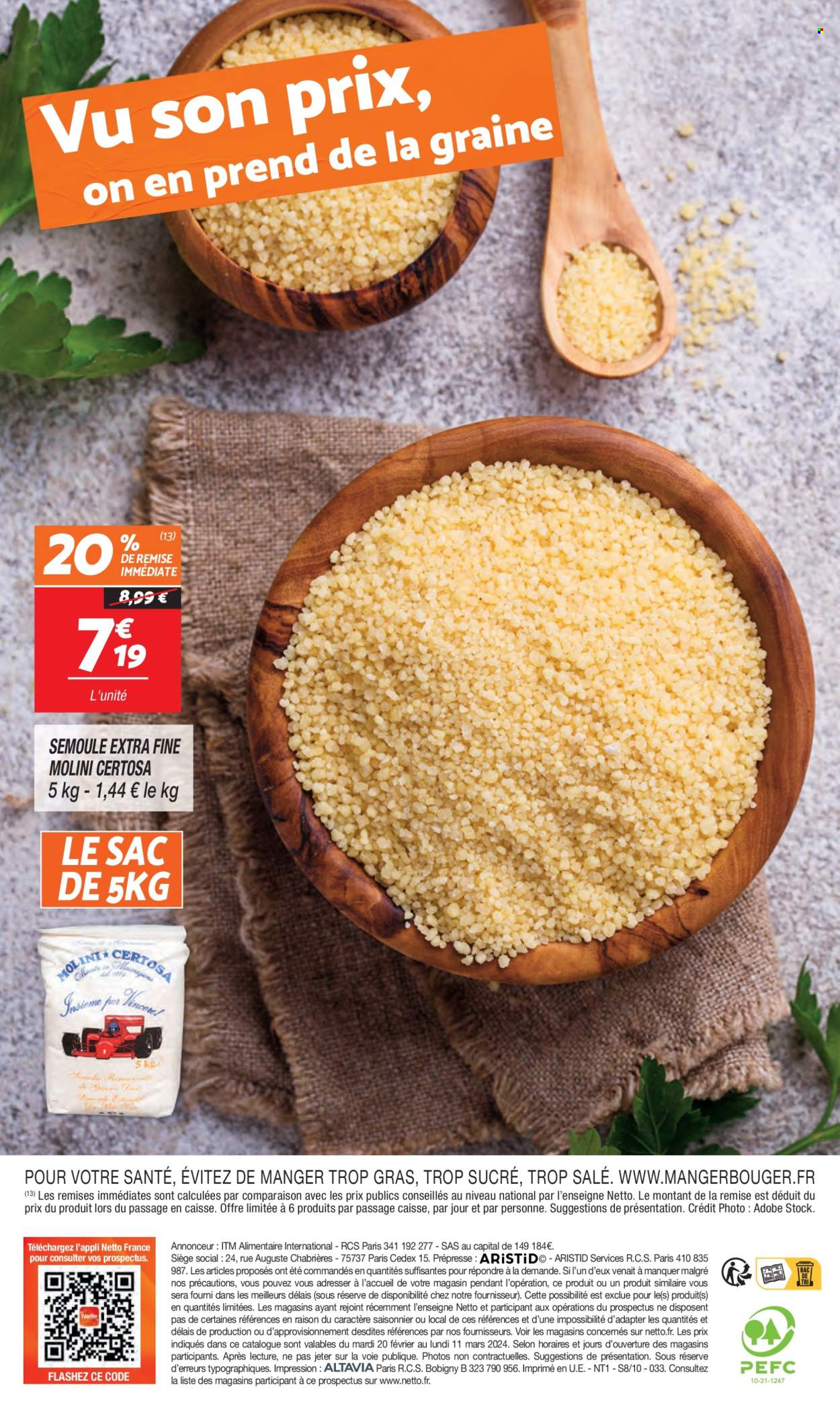 Catalogue Netto - 20/02/2024 - 11/03/2024. Page 8