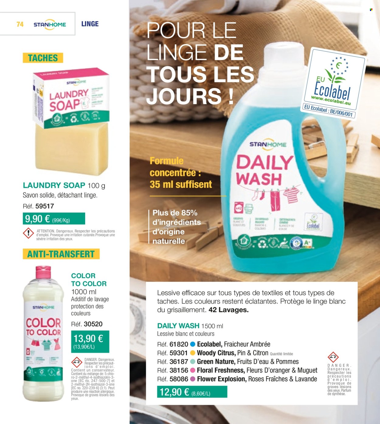 Catalogue Stanhome - 19/02/2024 - 24/03/2024. Page 74