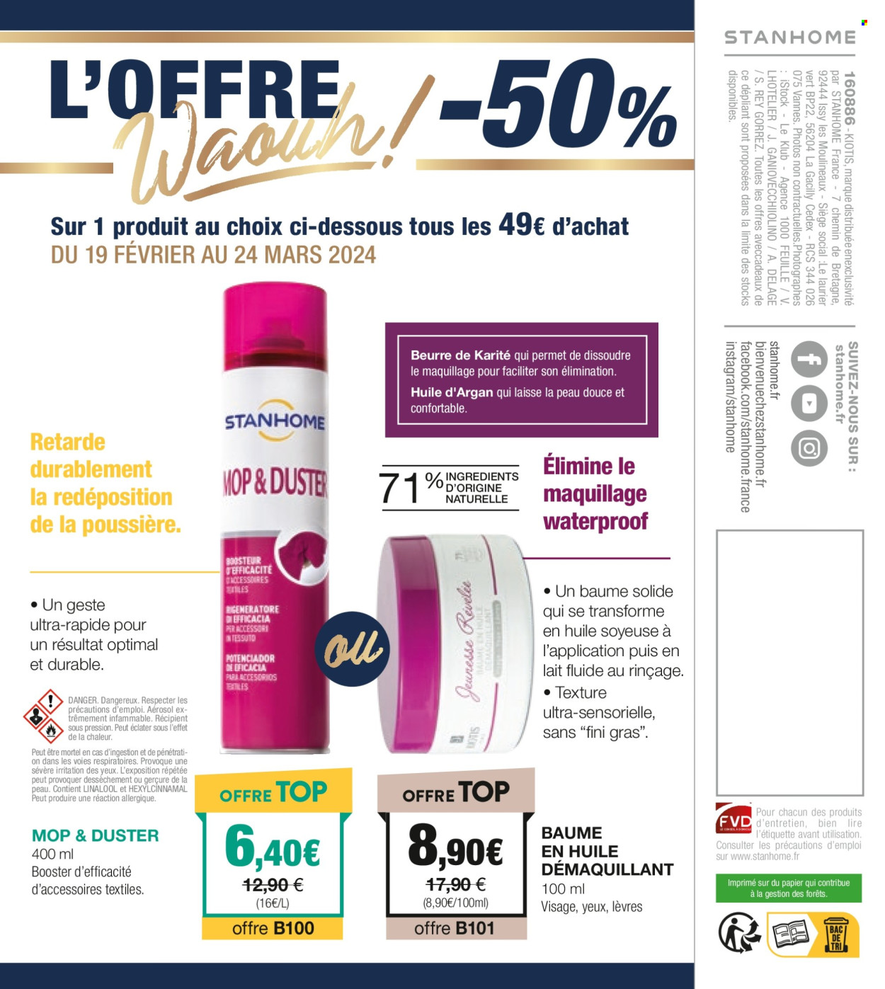 Catalogue Stanhome - 19/02/2024 - 24/03/2024. Page 84