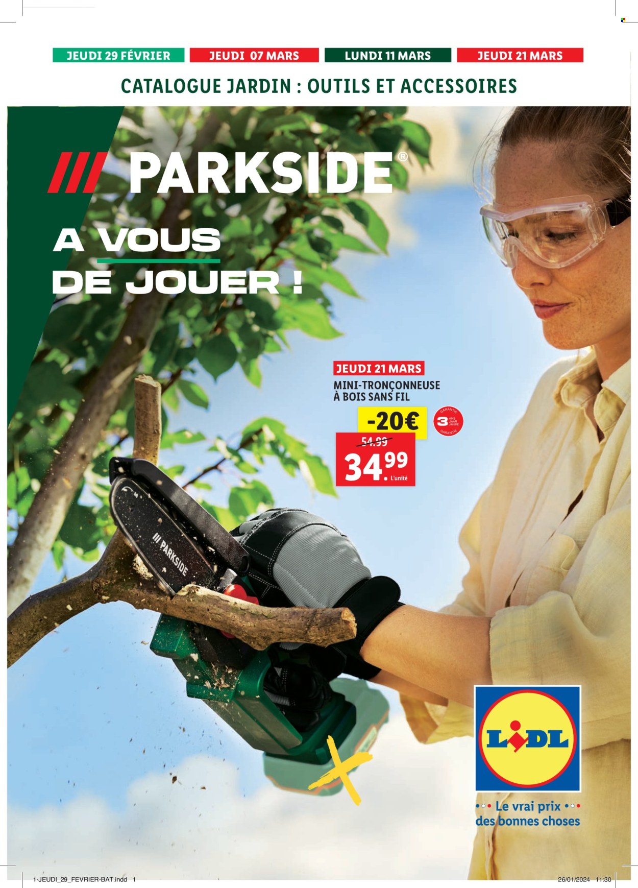 Catalogue Lidl - 29/02/2024 - 24/03/2024. Page 1