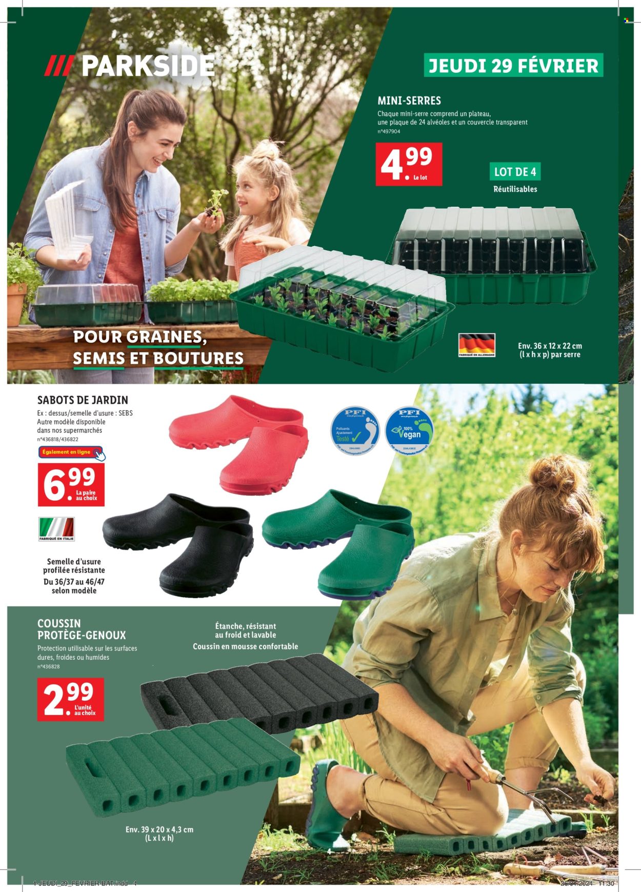 Catalogue Lidl - 29/02/2024 - 24/03/2024. Page 4