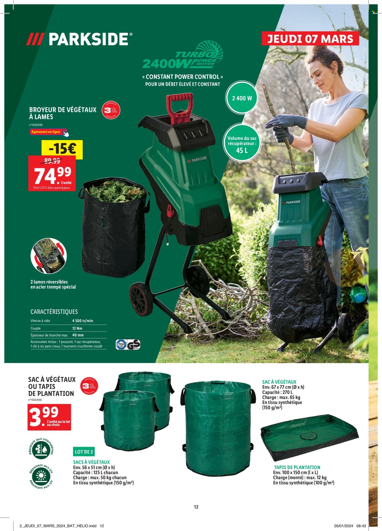 Catalogue Lidl - 29/02/2024 - 24/03/2024. Page 12