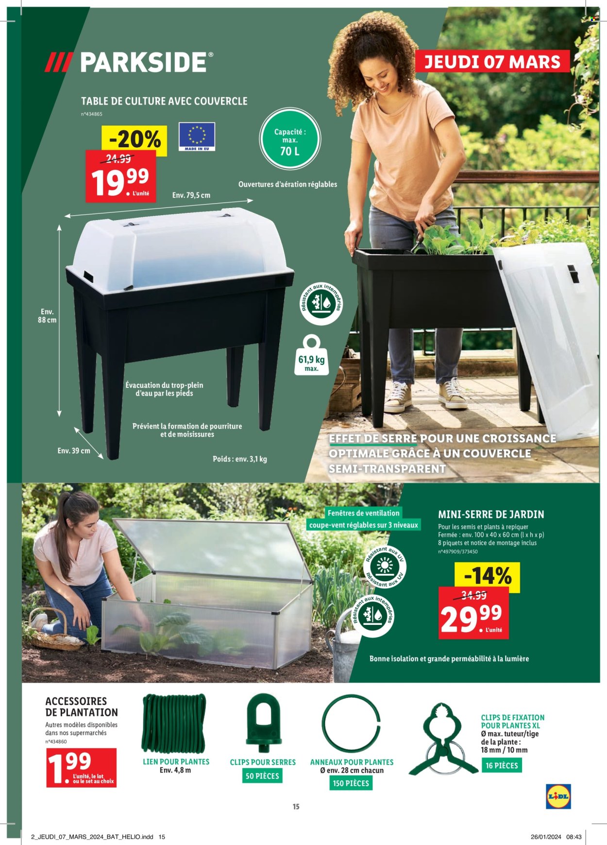 Catalogue Lidl - 29/02/2024 - 24/03/2024. Page 15