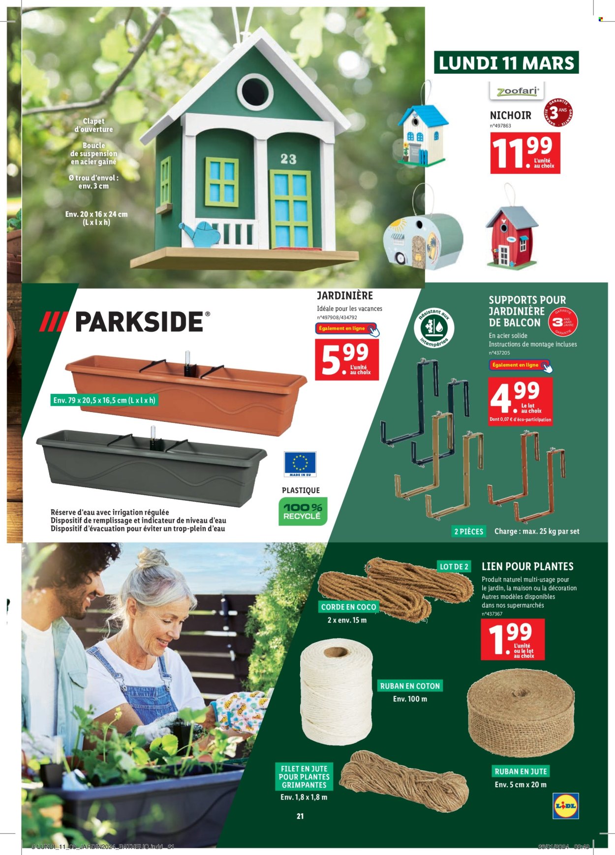 Catalogue Lidl - 29/02/2024 - 24/03/2024. Page 21