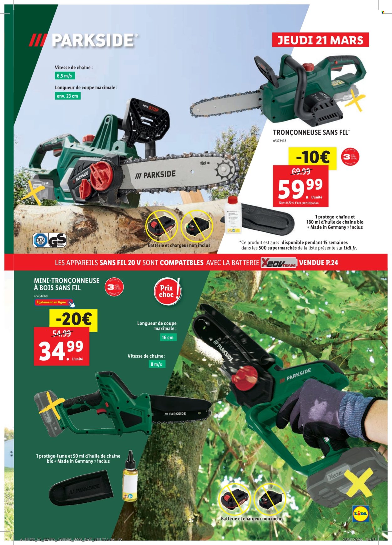 Catalogue Lidl - 29/02/2024 - 24/03/2024. Page 25