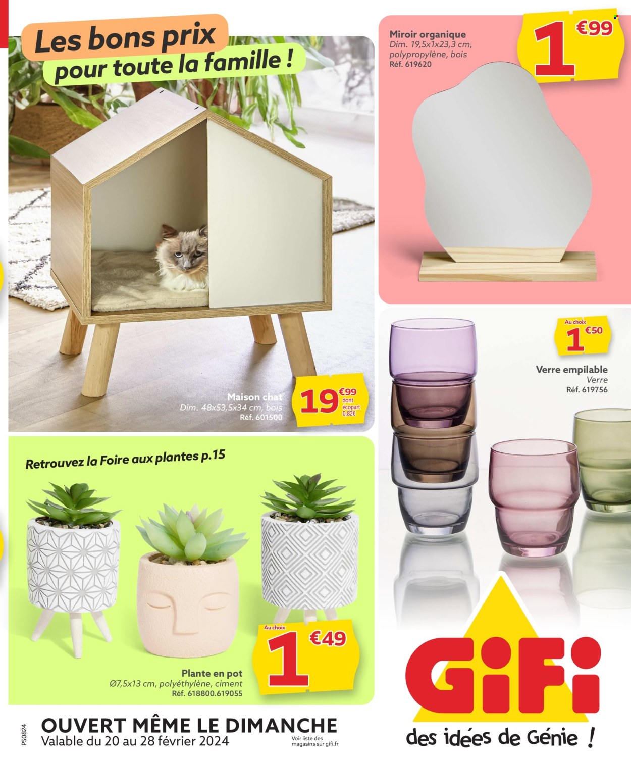 Catalogue GiFi - 20/02/2024 - 28/02/2024. Page 1