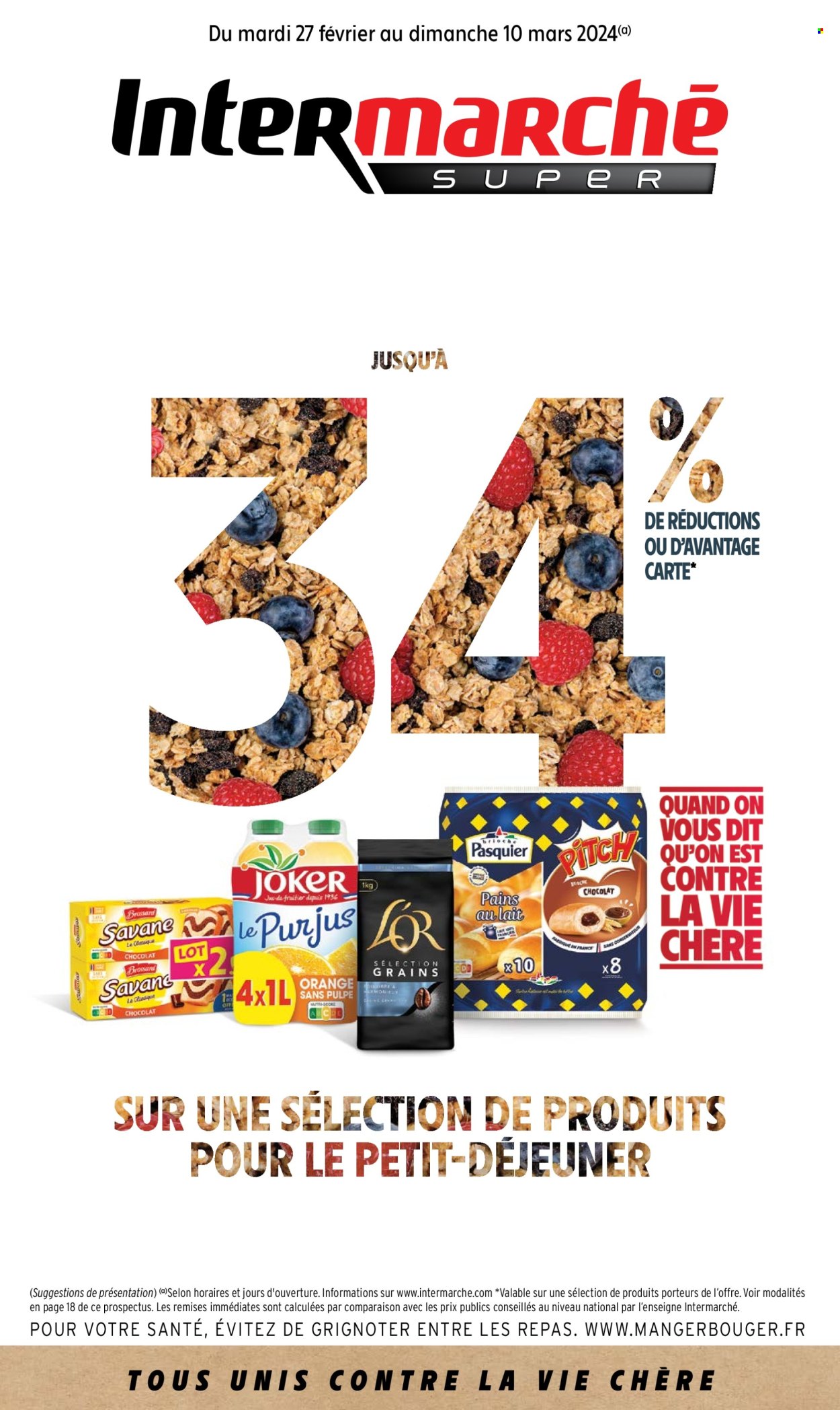 Catalogue Intermarché Super - 27/02/2024 - 08/03/2024. Page 1