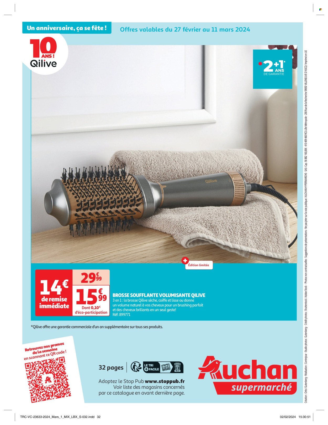 Catalogue Auchan - 27/02/2024 - 04/03/2024. Page 32