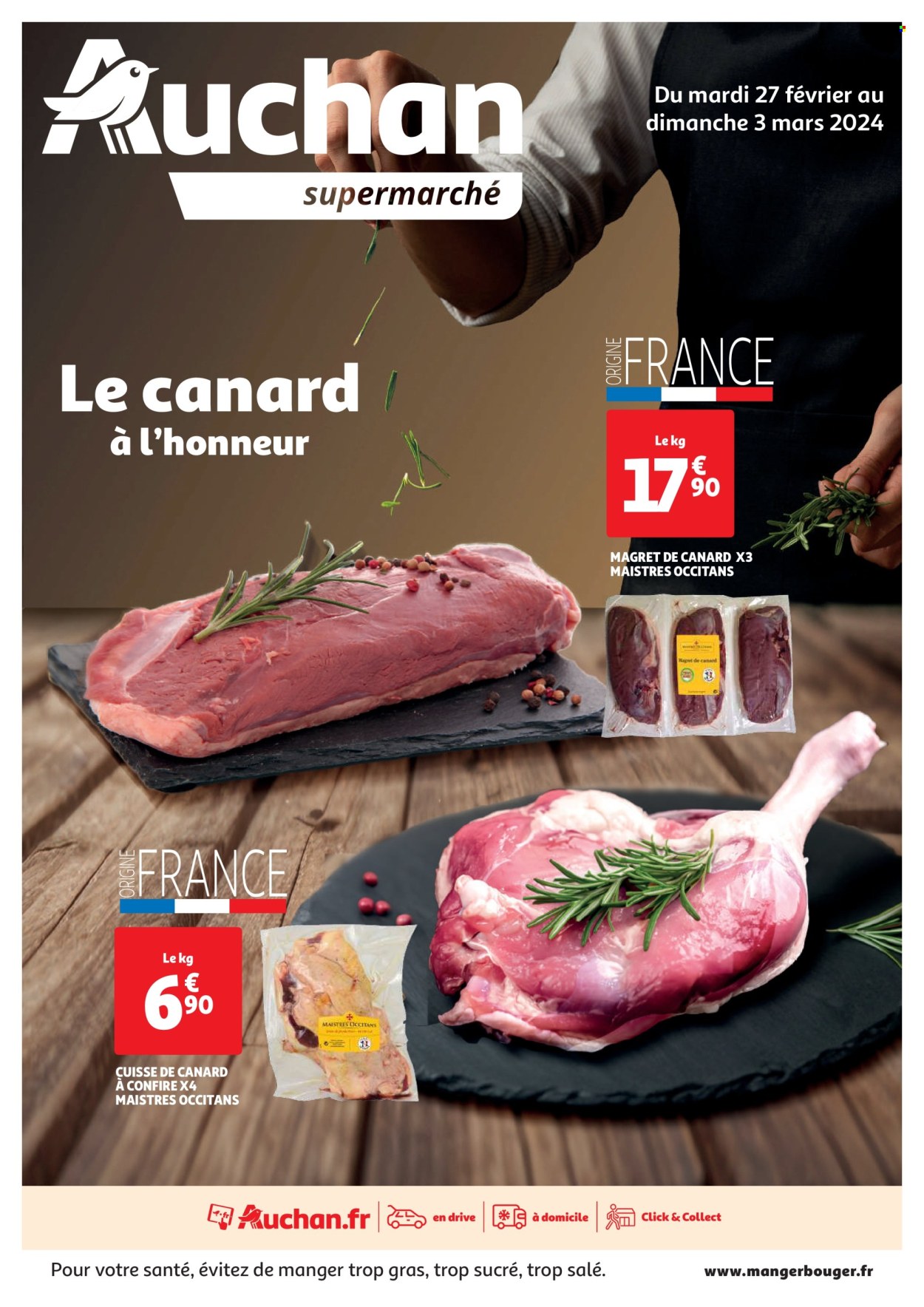 Catalogue Auchan - 27/02/2024 - 03/03/2024. Page 1
