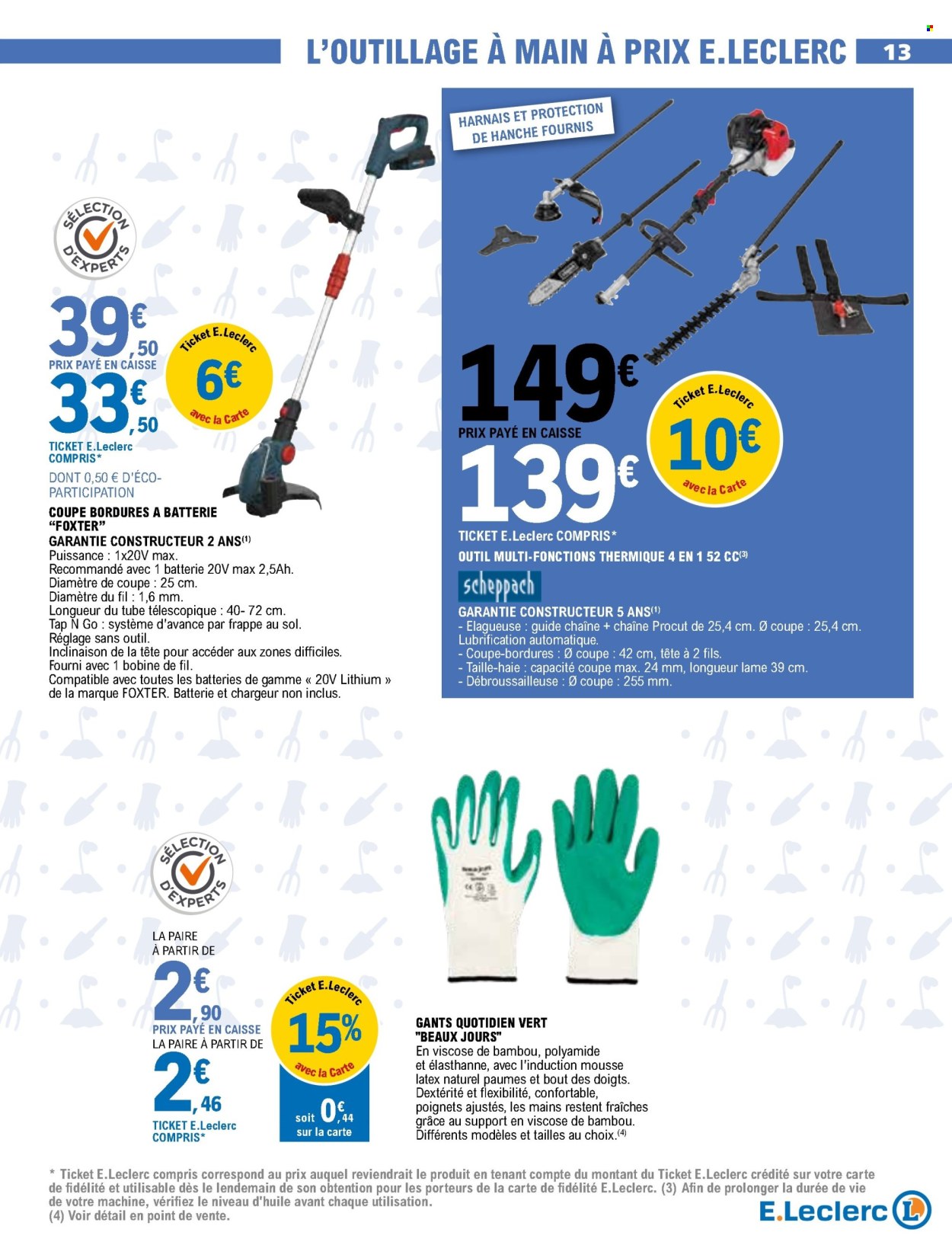 Catalogue E.Leclerc - 27/02/2024 - 16/03/2024. Page 13