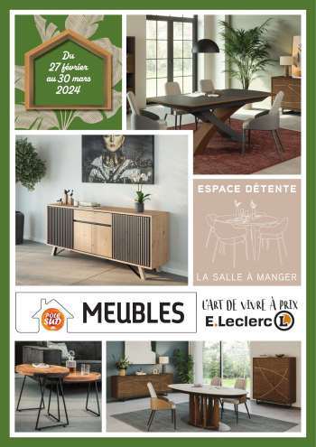 Catalogue E.Leclerc - 27/02/2024 - 30/03/2024.