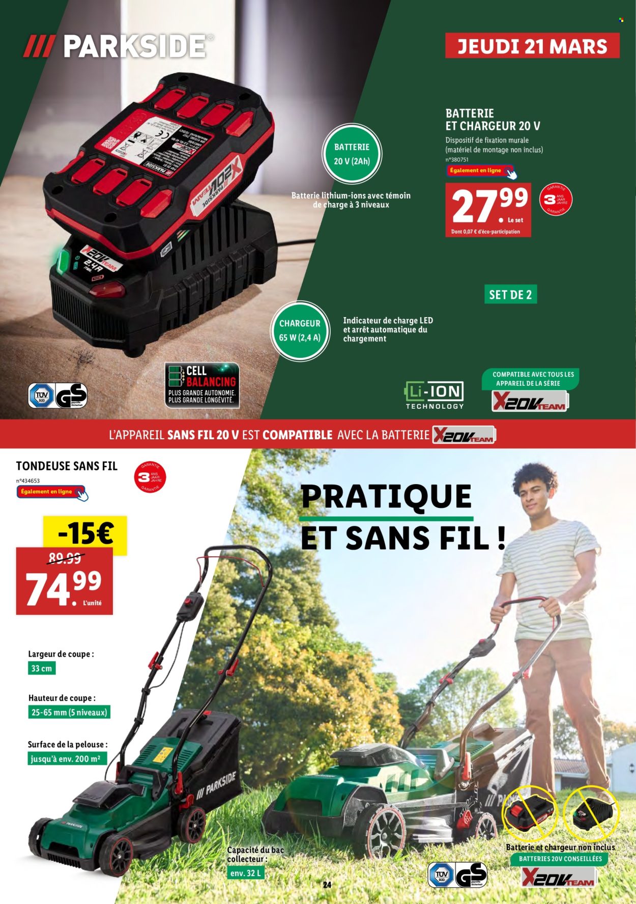 Catalogue Lidl - 29/02/2024 - 24/03/2024. Page 26