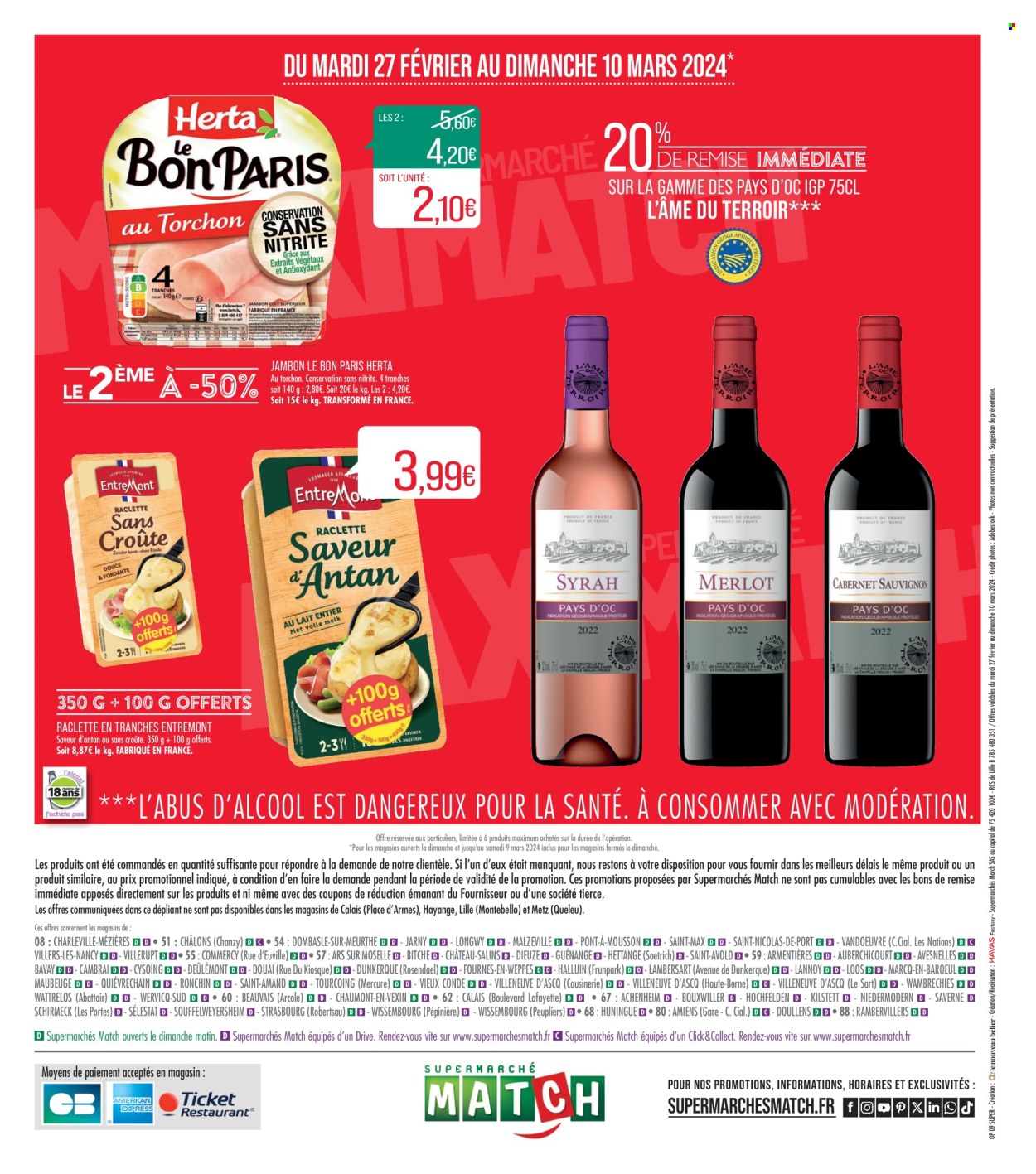 Catalogue Supermarché Match - 27/02/2024 - 10/03/2024. Page 20