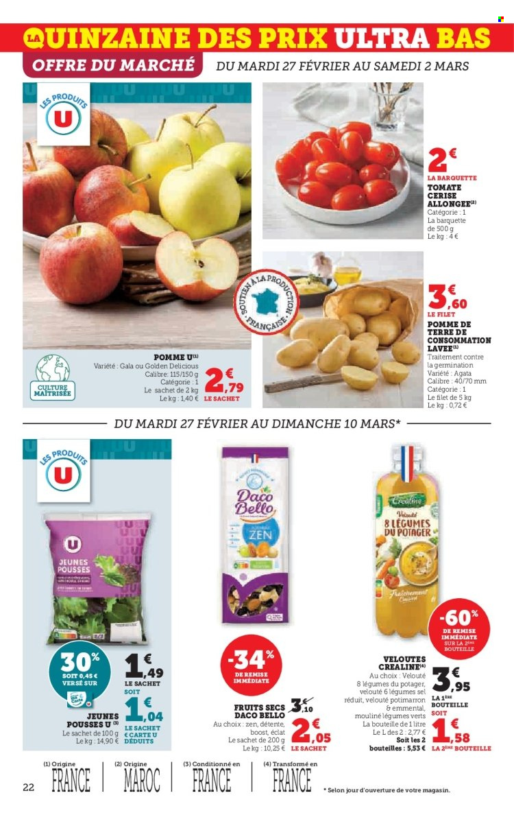 Catalogue SUPER U - 27/02/2024 - 10/03/2024. Page 22