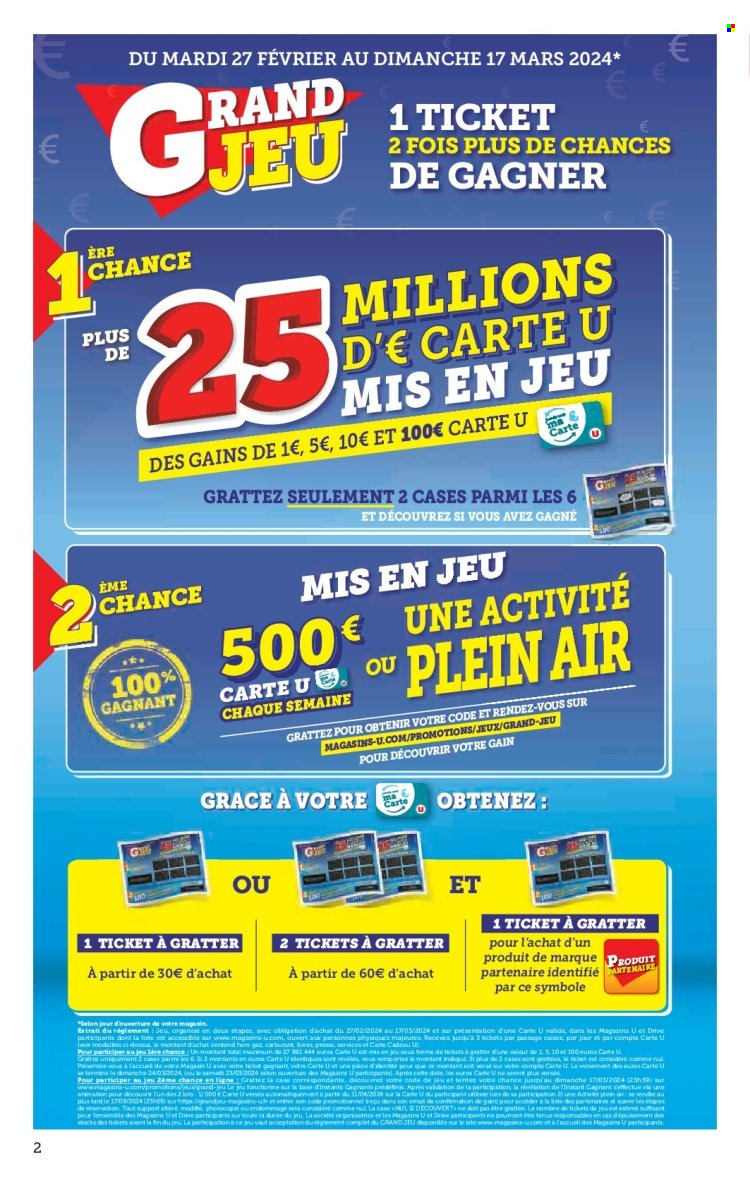 Catalogue U express - 27/02/2024 - 10/03/2024. Page 2