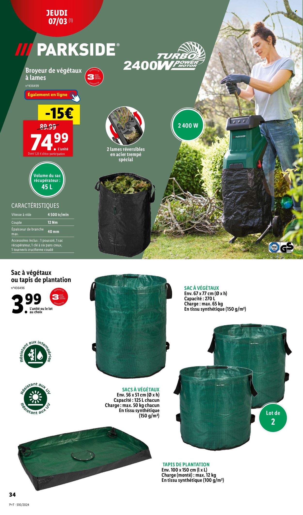 Catalogue Lidl - 06/03/2024 - 12/03/2024. Page 34