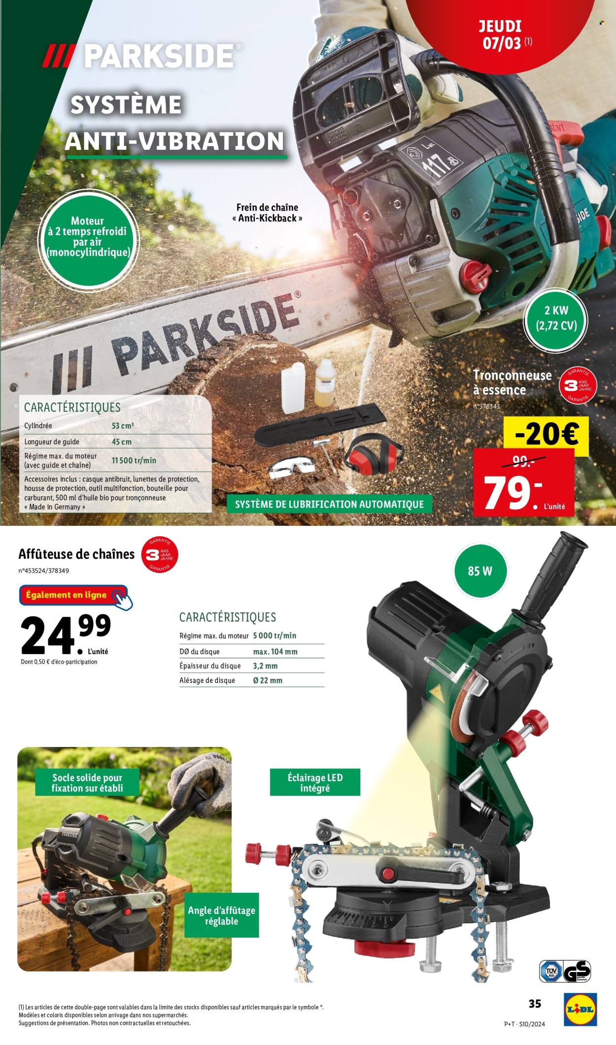 Catalogue Lidl - 06/03/2024 - 12/03/2024. Page 35
