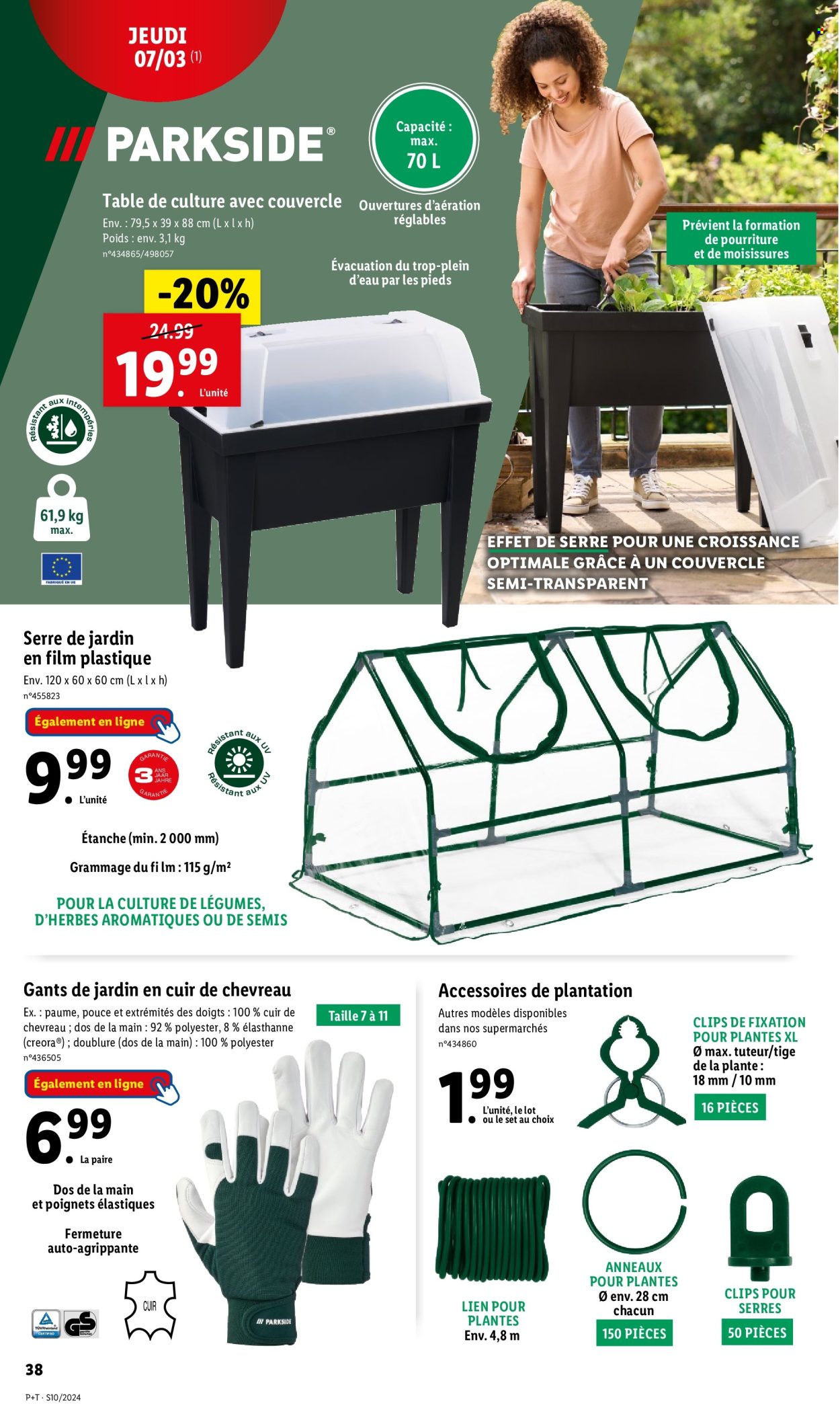 Catalogue Lidl - 06/03/2024 - 12/03/2024. Page 38