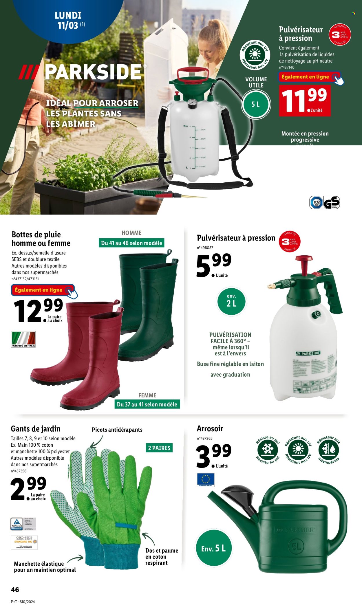Catalogue Lidl - 06/03/2024 - 12/03/2024. Page 46