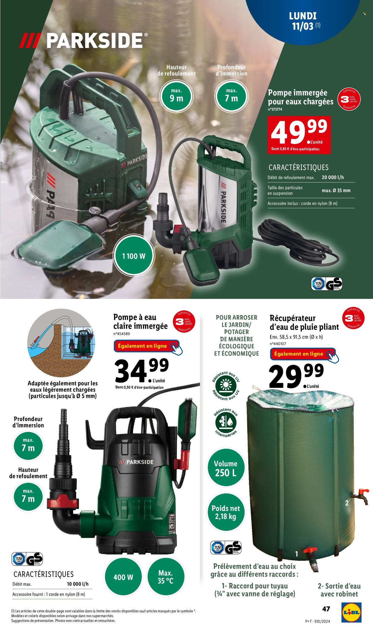 Catalogue Lidl - 06/03/2024 - 12/03/2024. Page 47