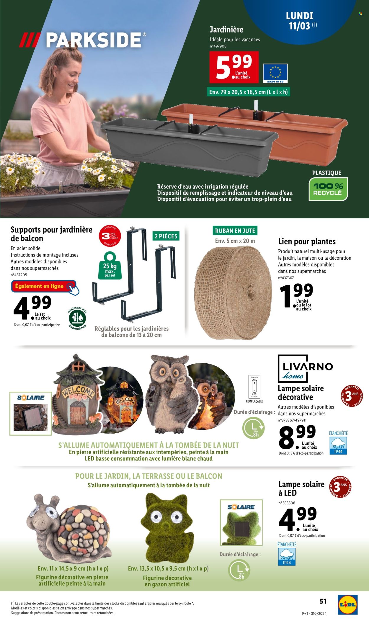 Catalogue Lidl - 06/03/2024 - 12/03/2024. Page 51