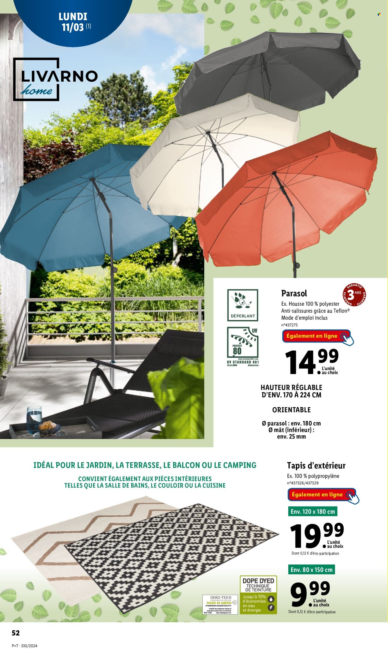 Catalogue Lidl - 06/03/2024 - 12/03/2024. Page 52
