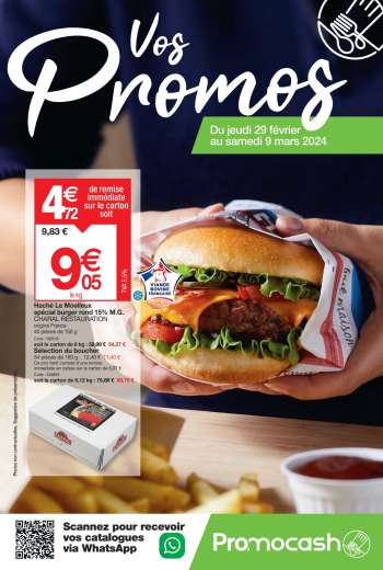 Catalogue Promocash - 29/02/2024 - 09/03/2024.