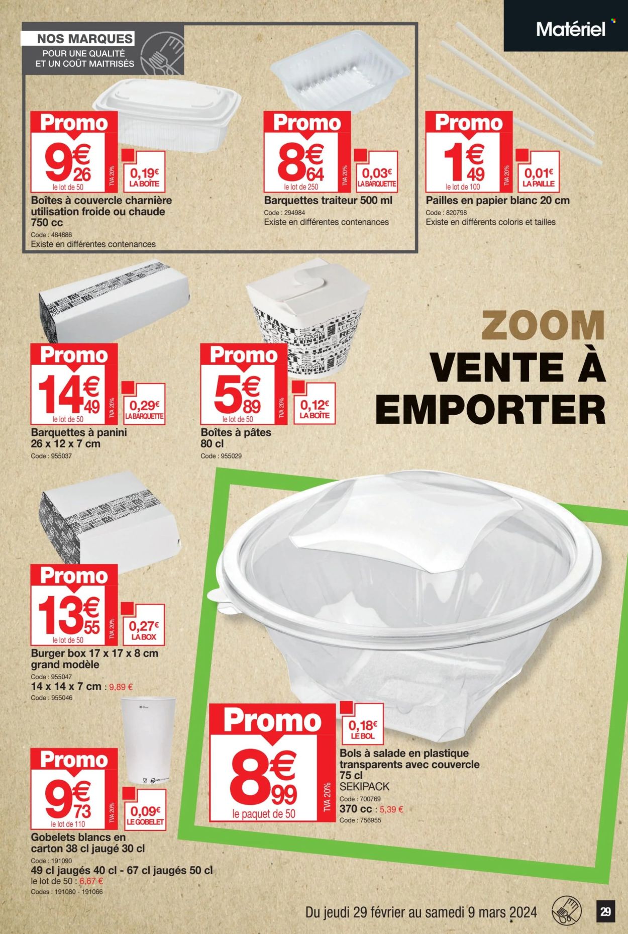 Catalogue Promocash - 29/02/2024 - 09/03/2024. Page 29