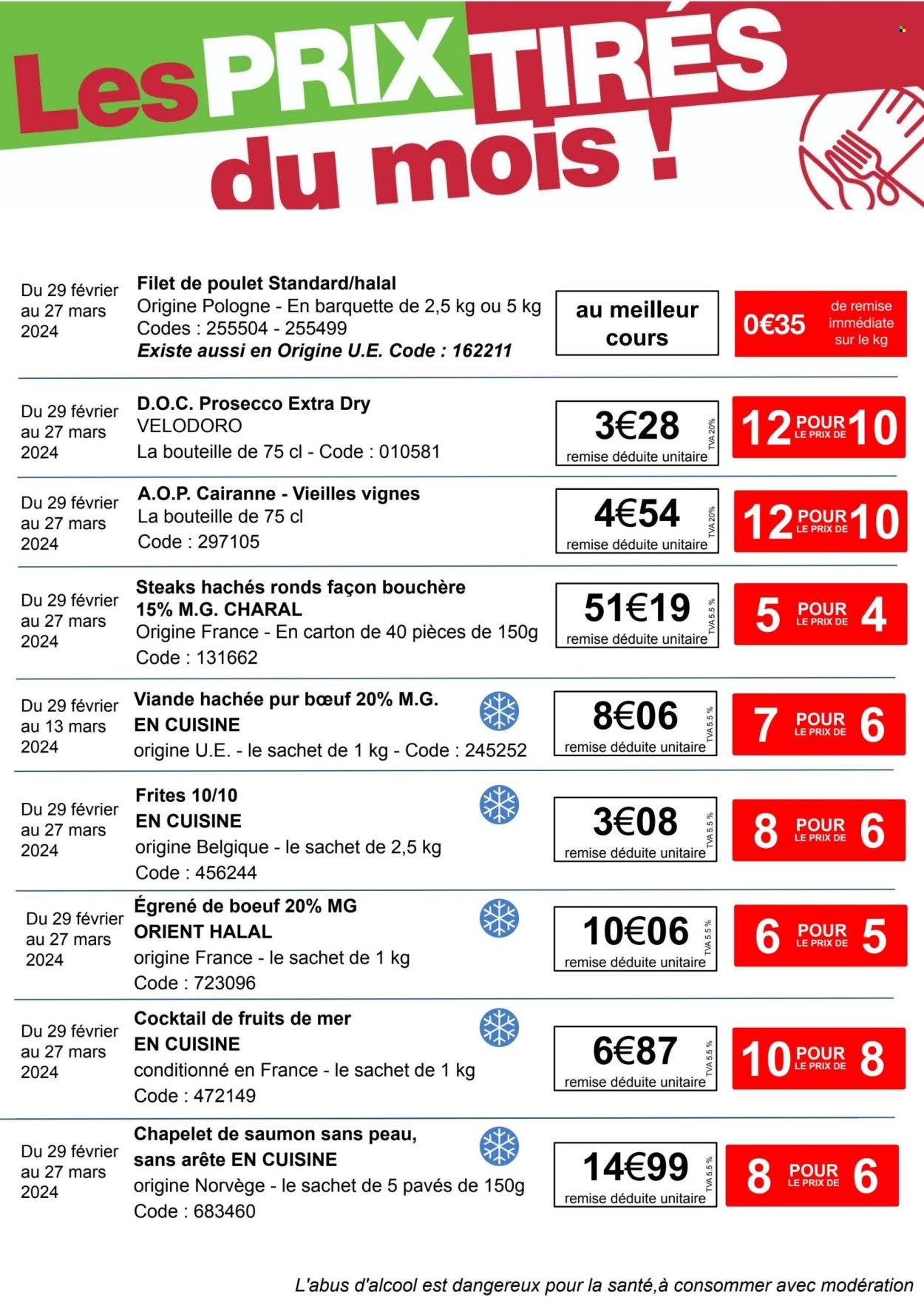 Catalogue Promocash - 29/02/2024 - 27/03/2024. Page 1