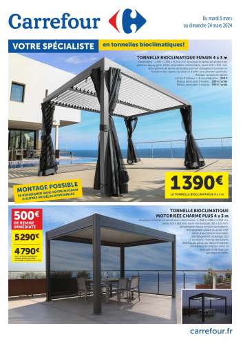 Catalogue Carrefour Hypermarchés - 01/03/2024 - 24/03/2024.