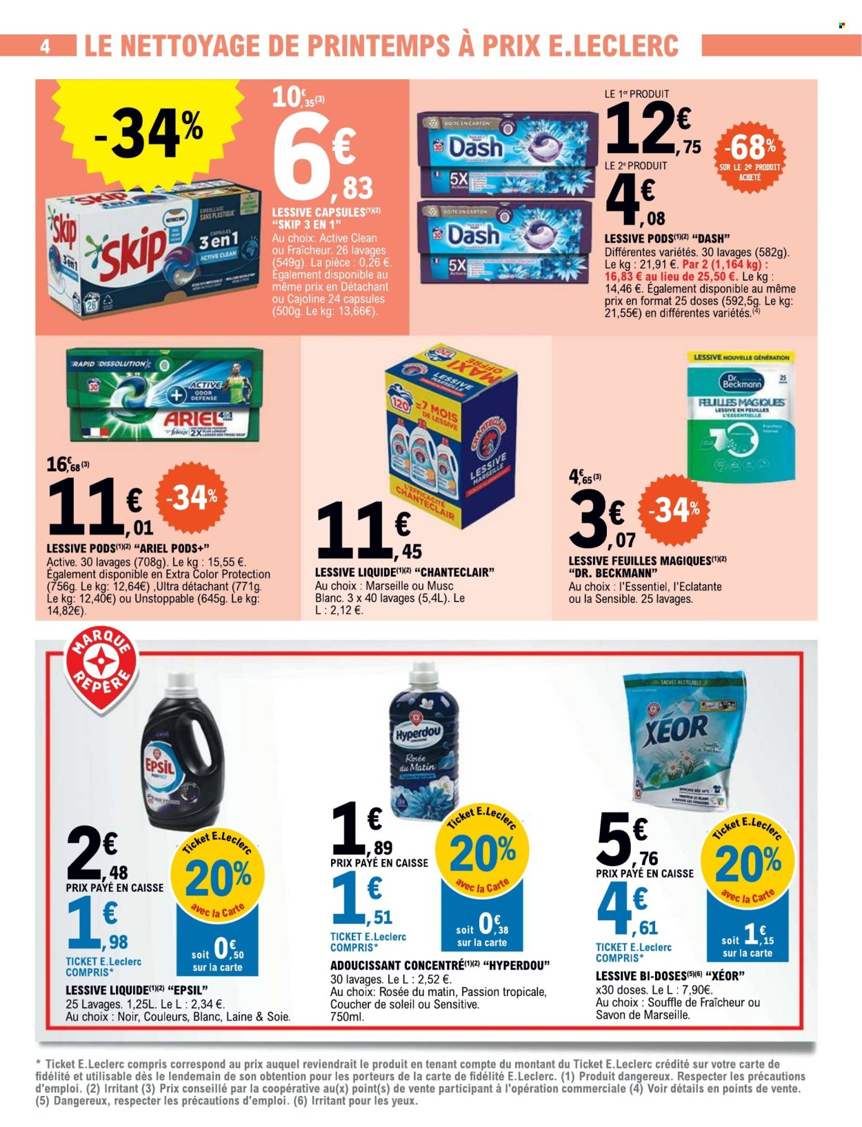 Catalogue E.Leclerc - 05/03/2024 - 16/03/2024. Page 4