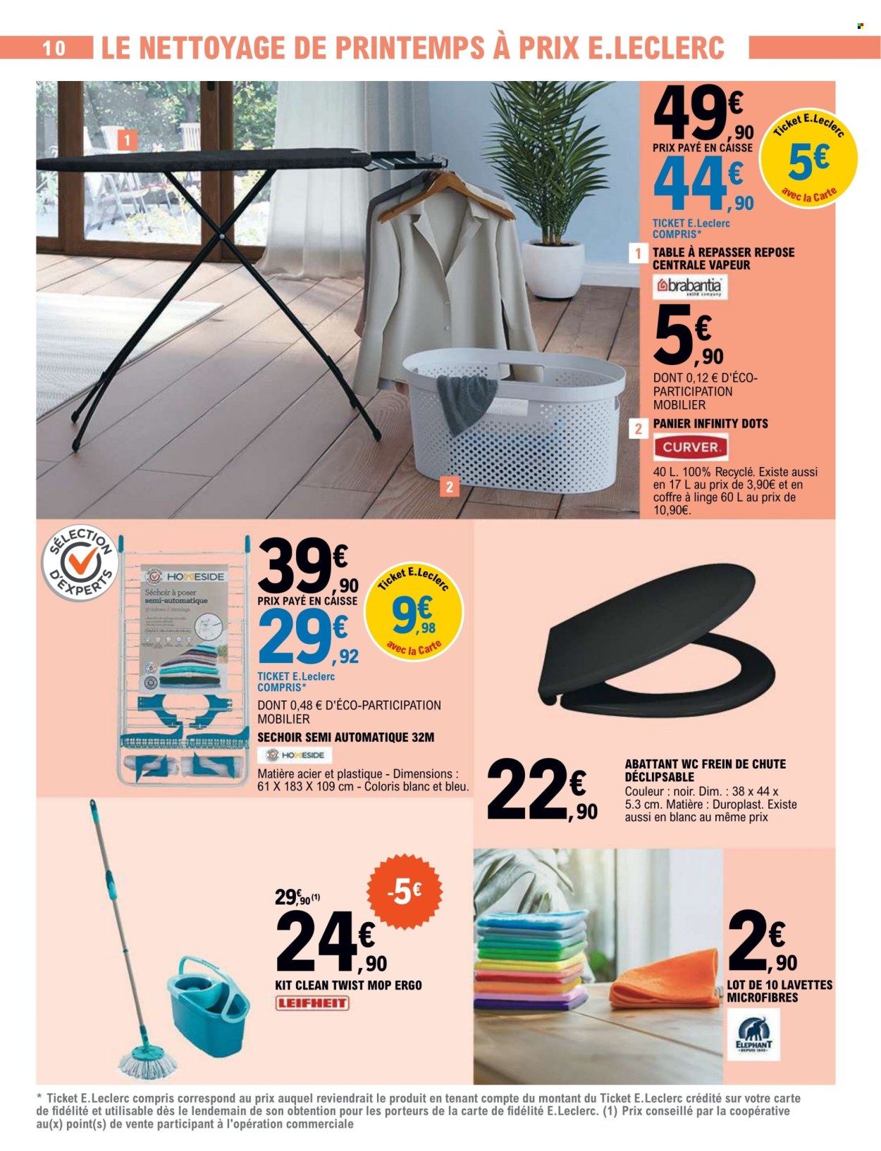 Catalogue E.Leclerc - 05/03/2024 - 16/03/2024. Page 10