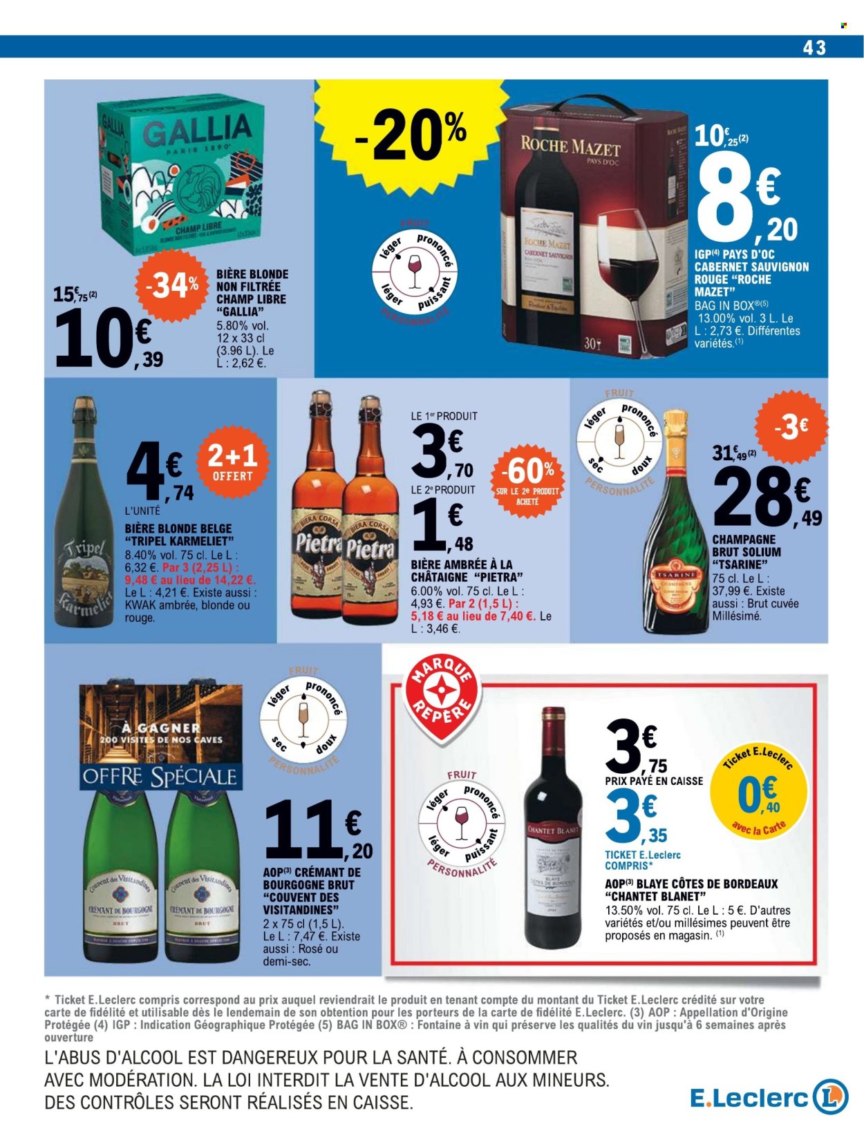 Catalogue E.Leclerc - 05/03/2024 - 16/03/2024. Page 43