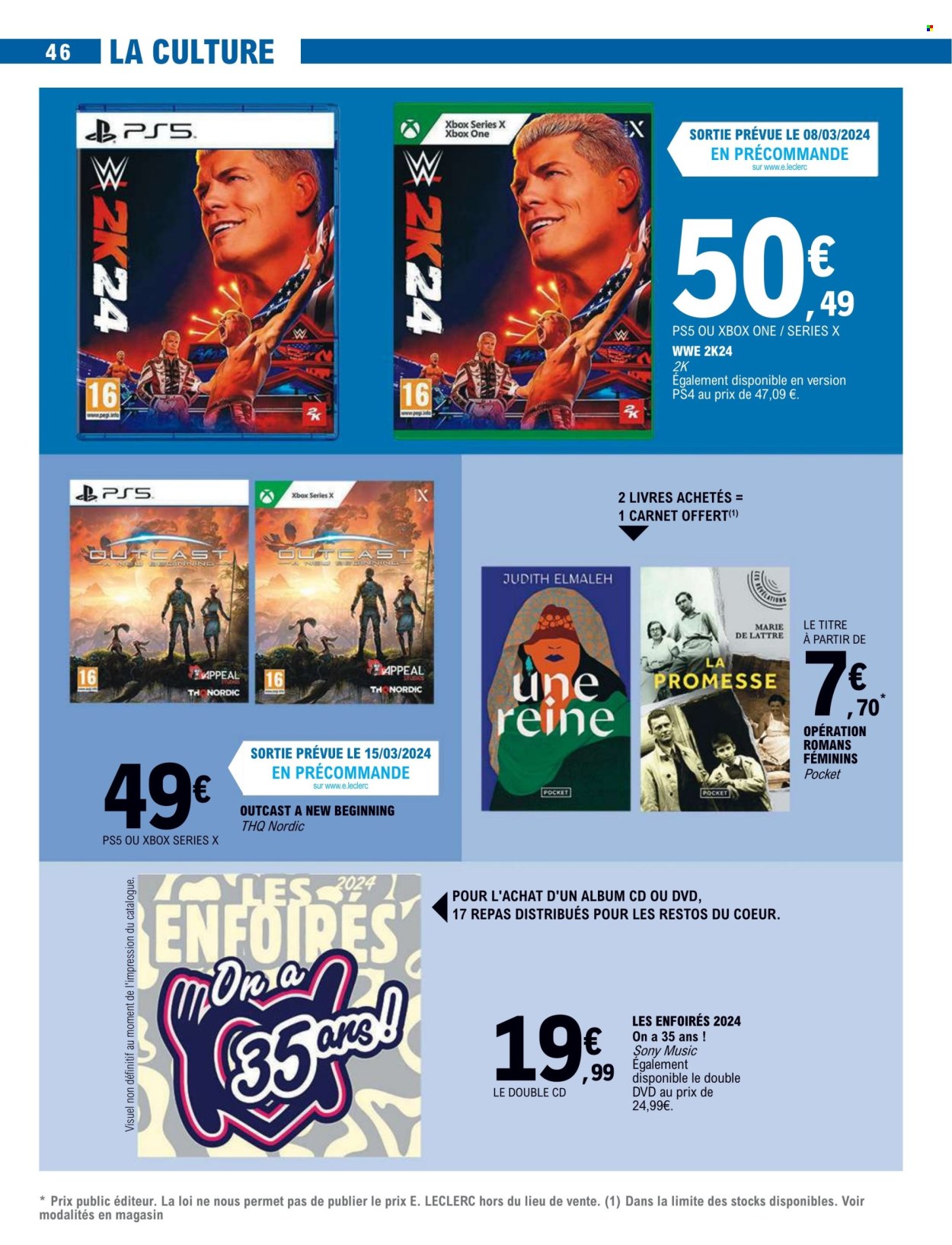 Catalogue E.Leclerc - 05/03/2024 - 16/03/2024. Page 46