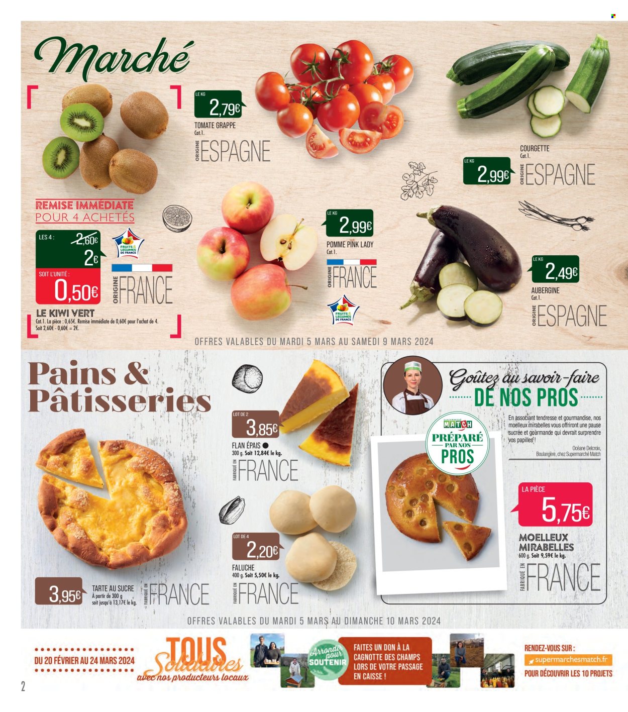 Catalogue Supermarché Match - 05/03/2024 - 17/03/2024. Page 2