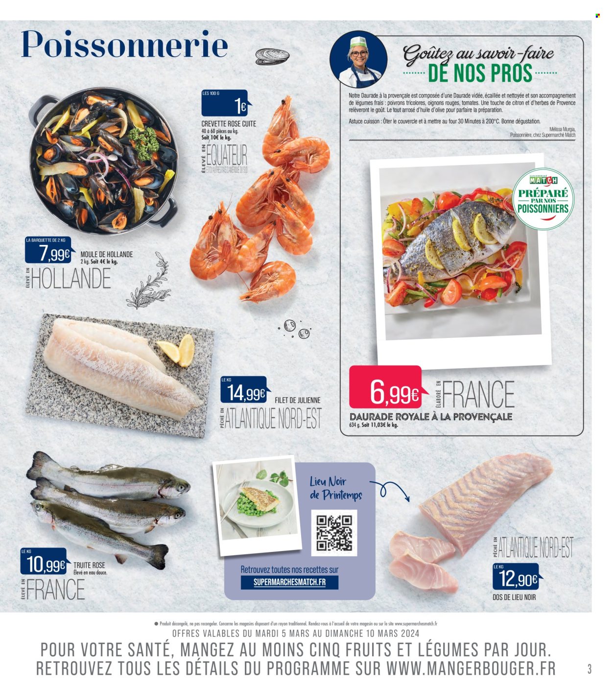 Catalogue Supermarché Match - 05/03/2024 - 17/03/2024. Page 3