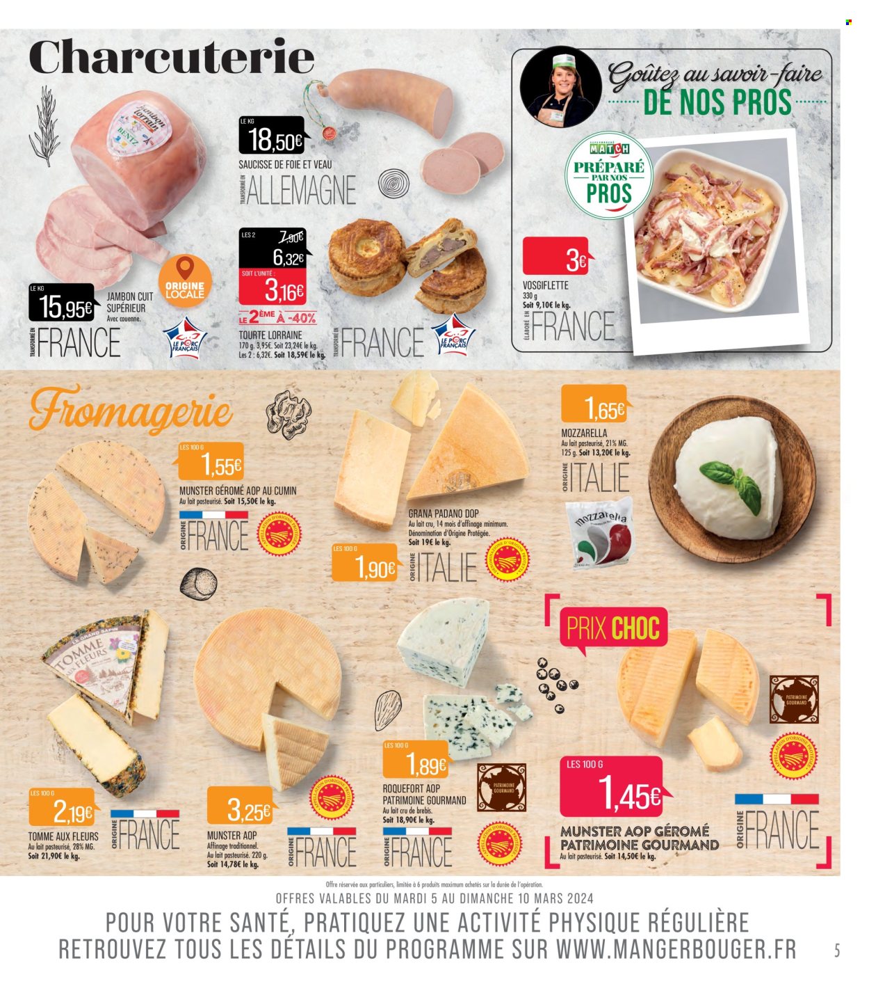 Catalogue Supermarché Match - 05/03/2024 - 17/03/2024. Page 5