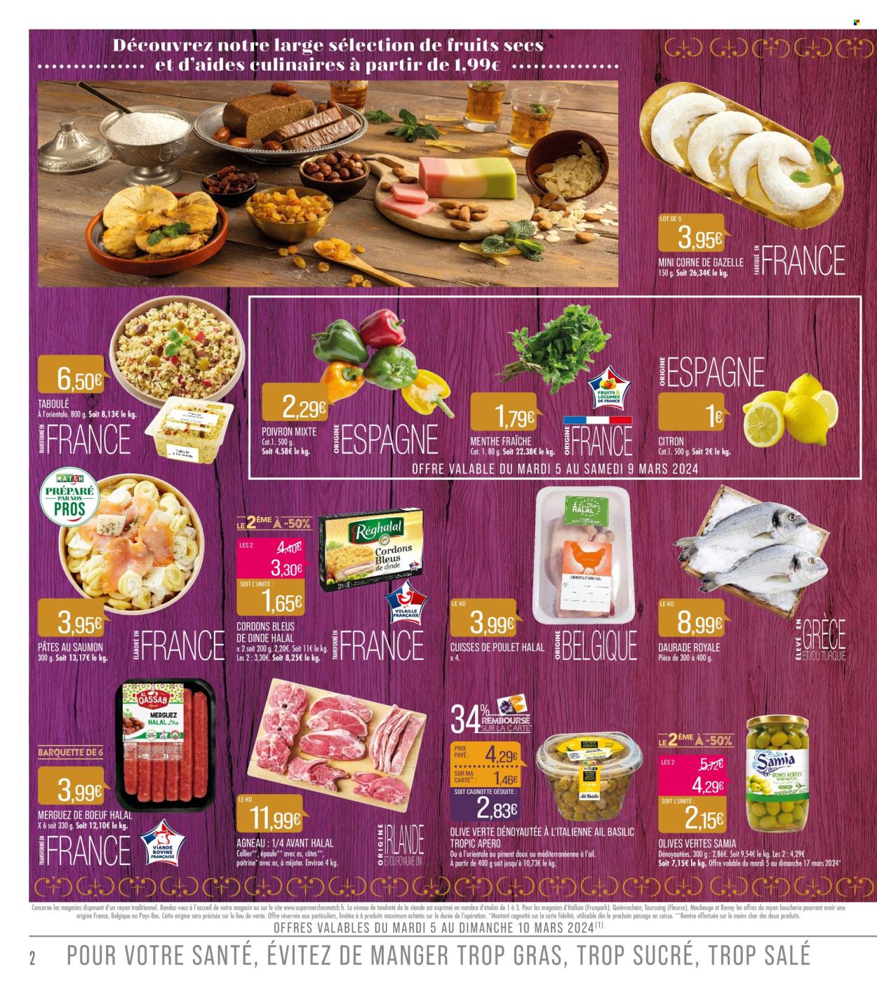 Catalogue Supermarché Match - 05/03/2024 - 17/03/2024. Page 2