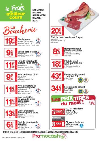 Catalogue Promocash - 05/03/2024 - 09/03/2024.