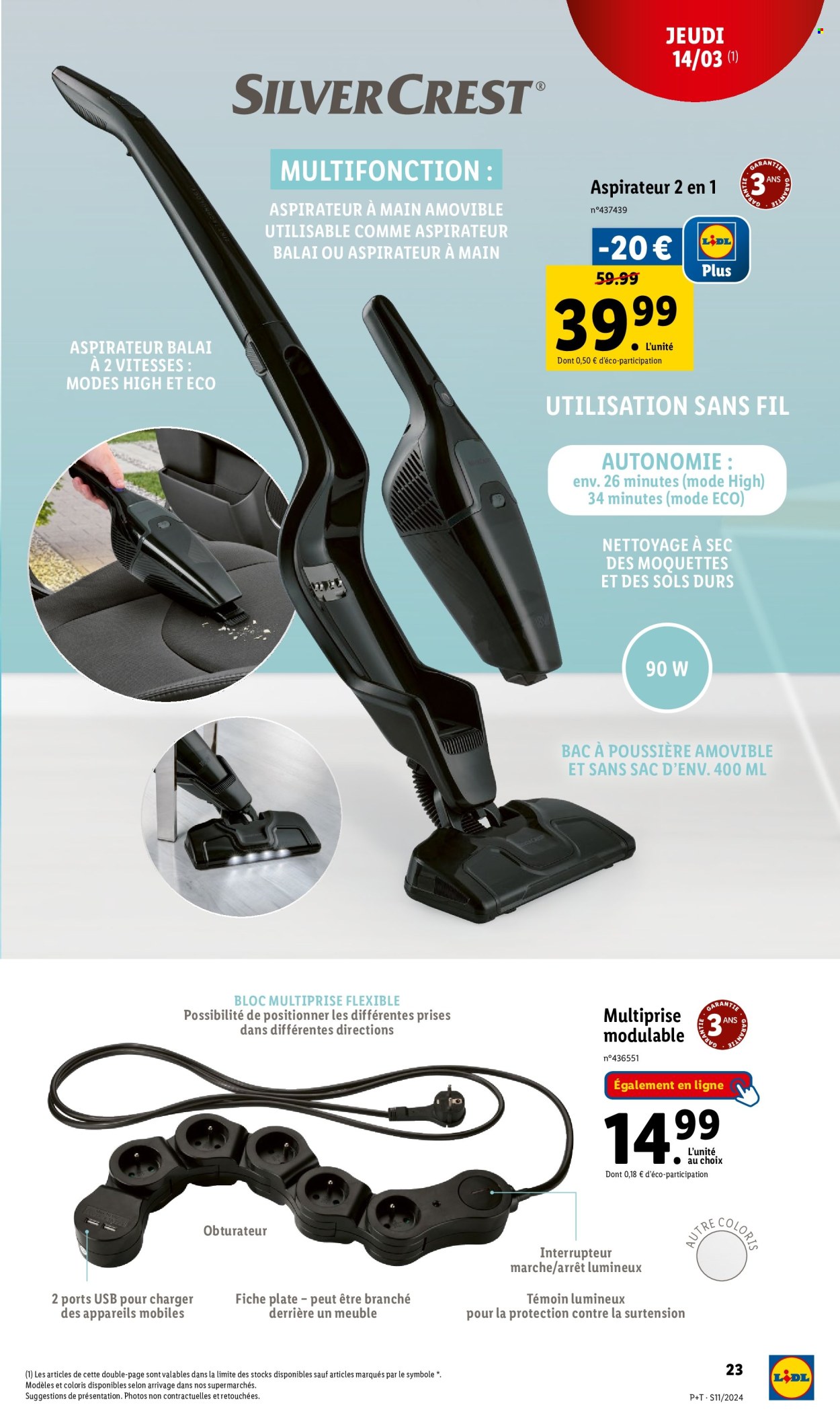 Catalogue Lidl - 13/03/2024 - 19/03/2024. Page 23
