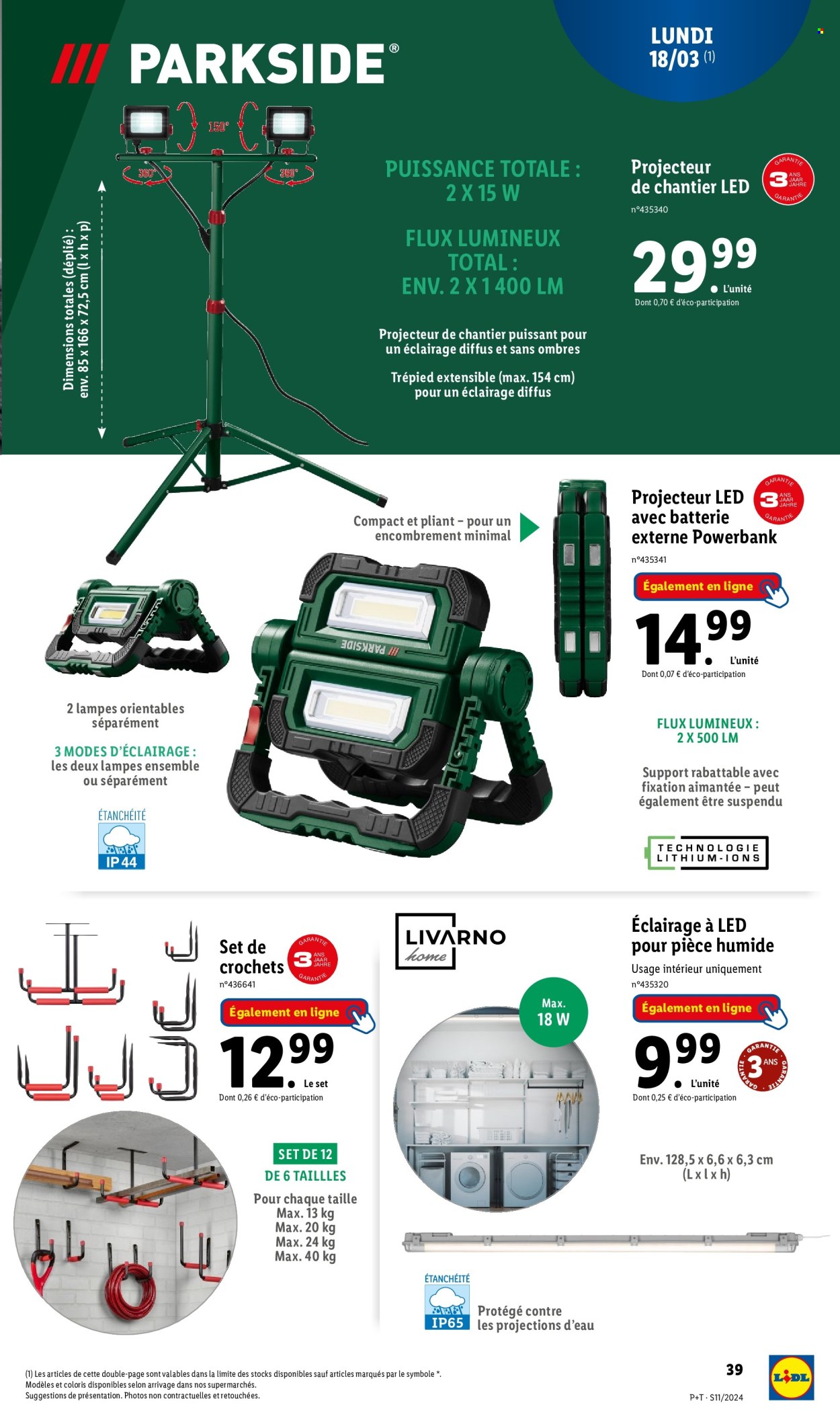 Catalogue Lidl - 13/03/2024 - 19/03/2024. Page 39